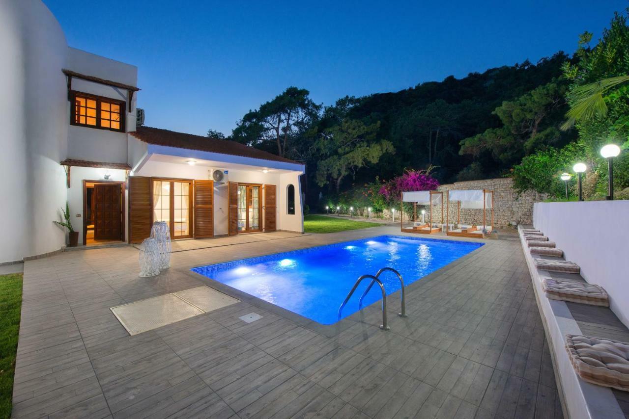 Una Villa Rhodes 익시아 외부 사진