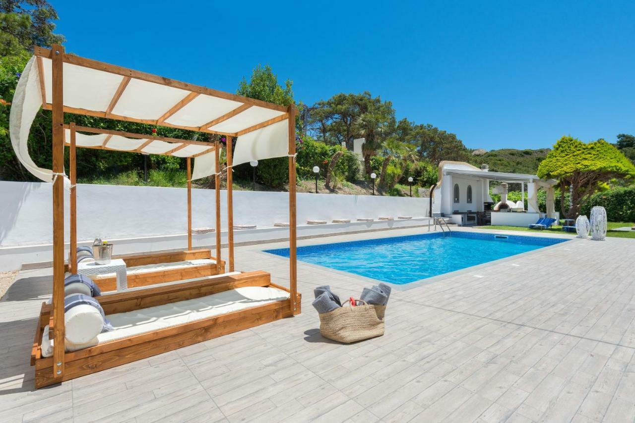 Una Villa Rhodes 익시아 외부 사진