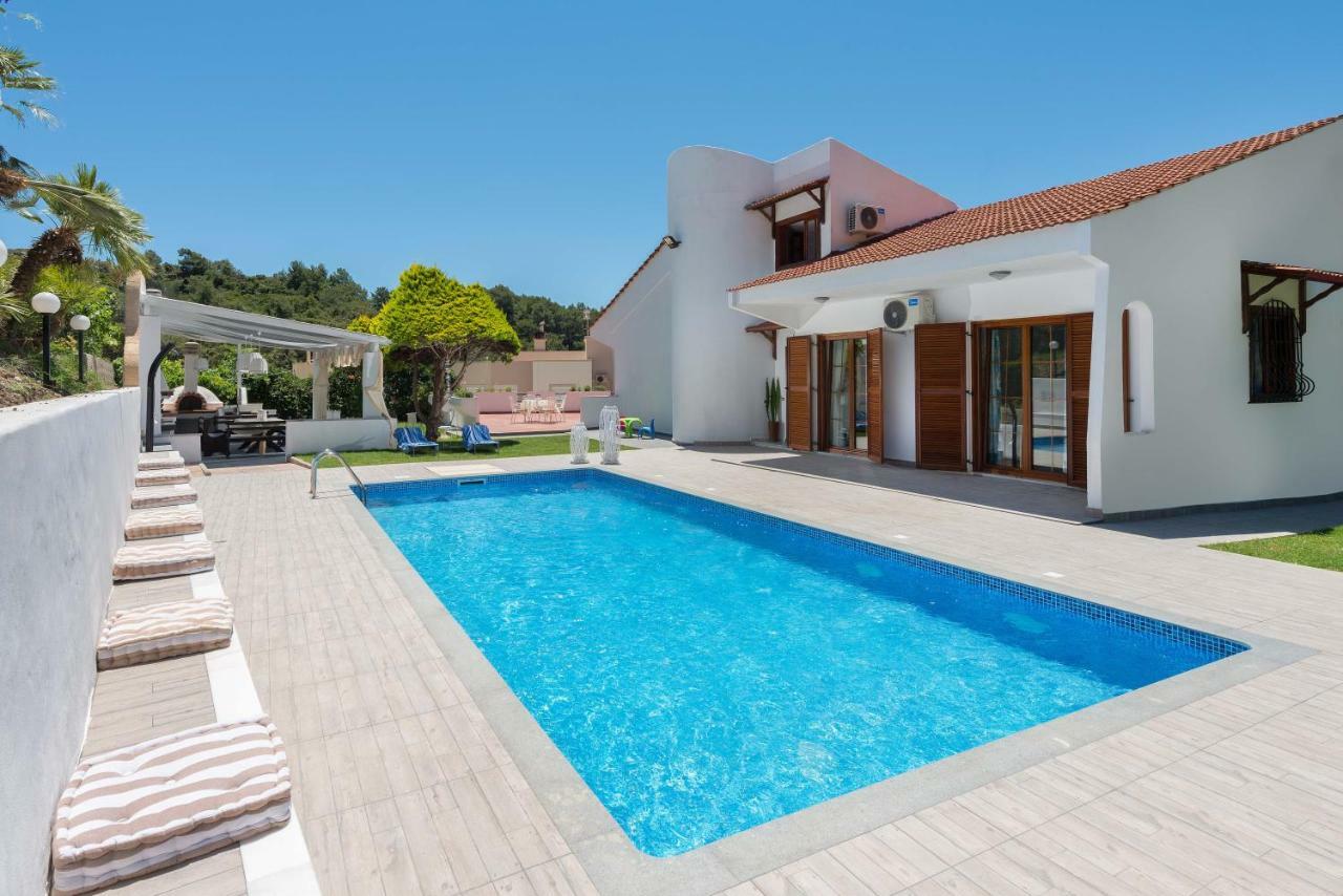 Una Villa Rhodes 익시아 외부 사진